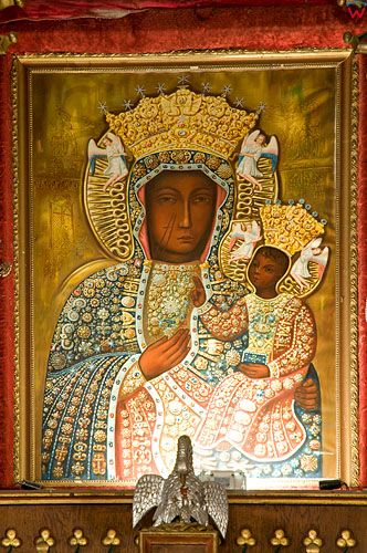 Warm-Maz, Ignalin, obraz Matki Boskiej w kosciele sw. Jana Ewangelisty.